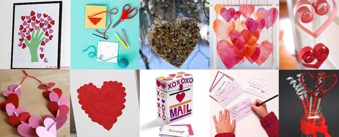 10 Easy Valentine's Day Crafts for Kids