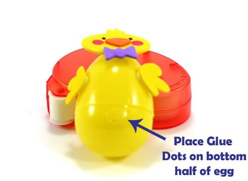 Place Glue Dots