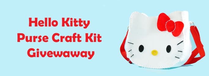 Hello Kitty Purse Craft Kit Giveaway