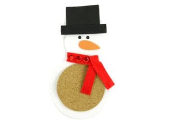 snowman-coaster-craft-kit