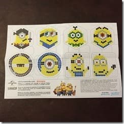 minions perler bead bucket instructions and patterns - carefree crafts